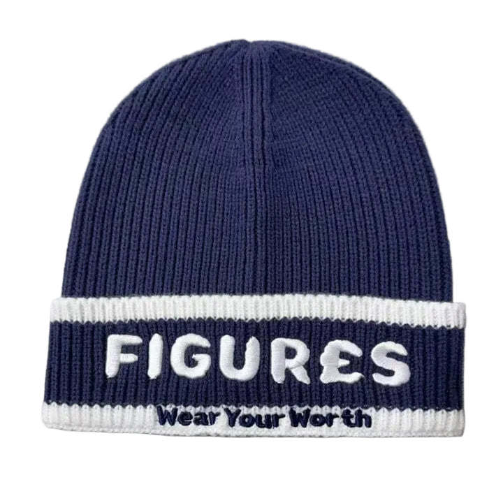 NAVY FIGUR£S BEANIE